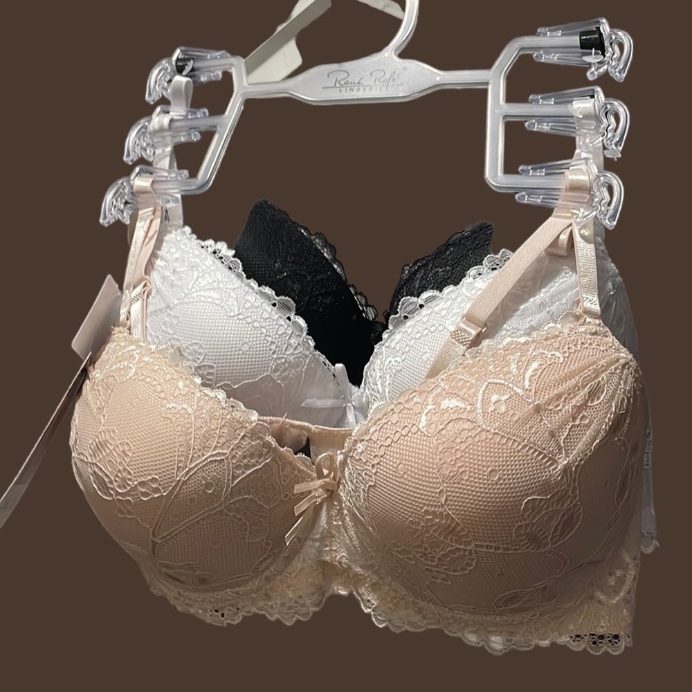 NWT Rene Rafe Push-Up Bras - Picture 1 of 10